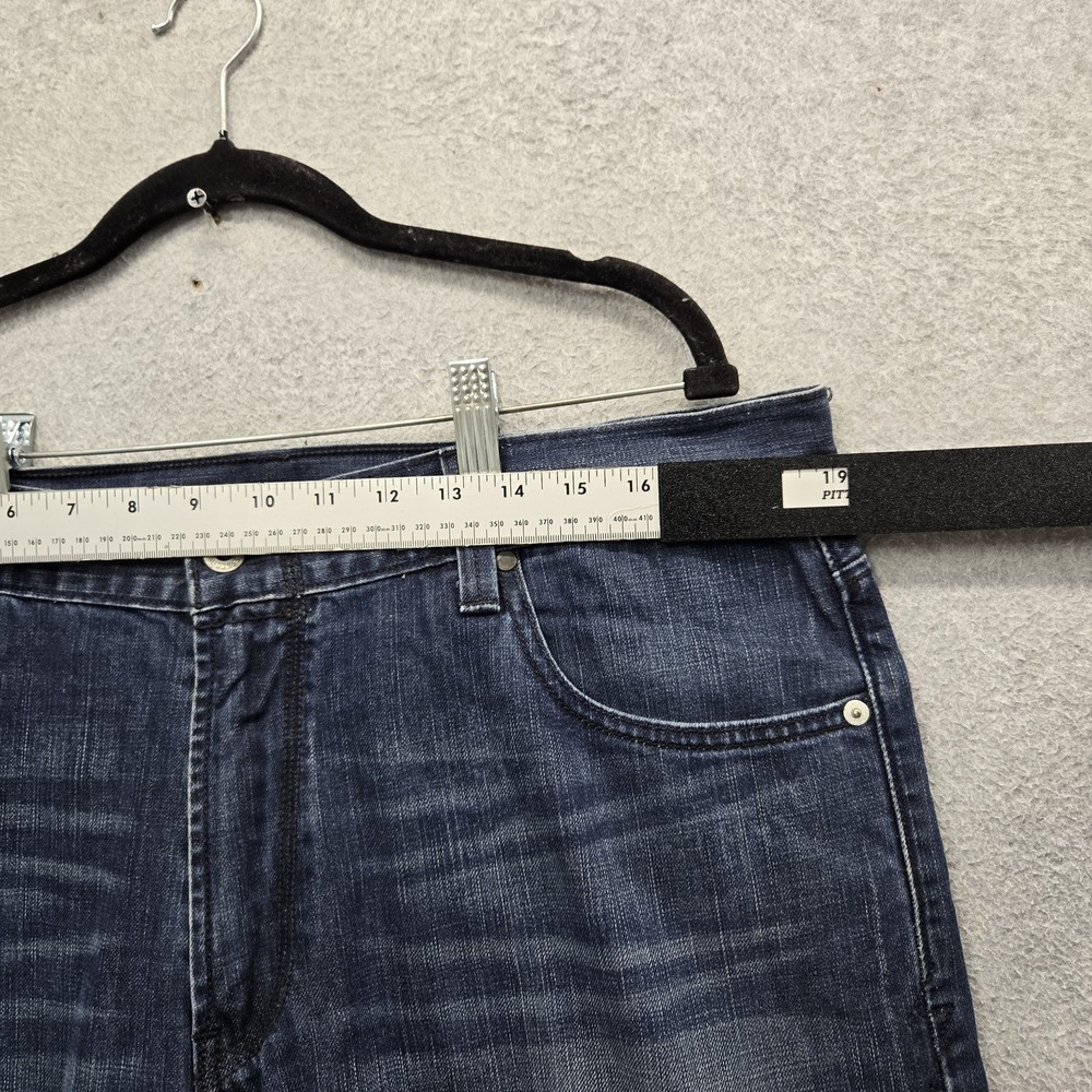 Levi's 514 Men Jeans 36X29 Blue Denim Slim Straight 29" Inseam - Picture 7 of 12